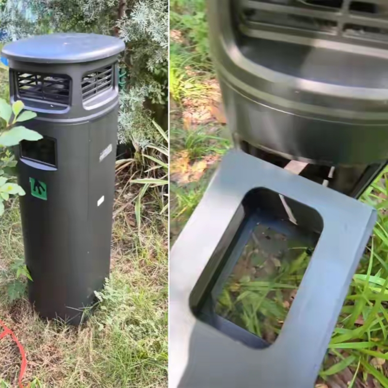 Solar insect trap installed in Hangzhou mosquito-free park