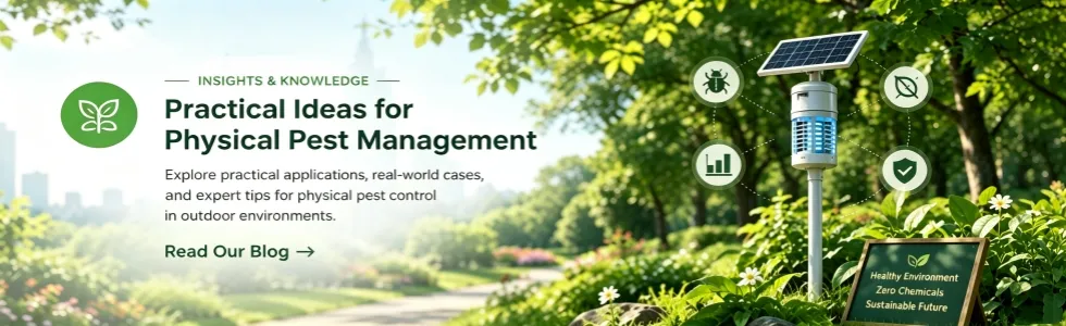 Outdoor physical pest management and monitoring
