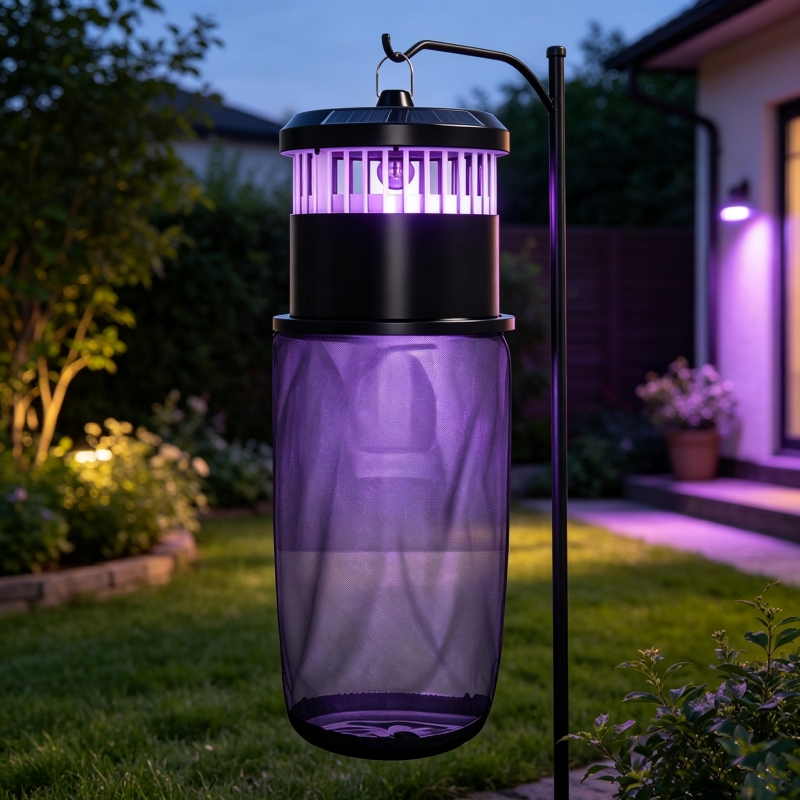 220v suction mosquito trap for farms and livestock