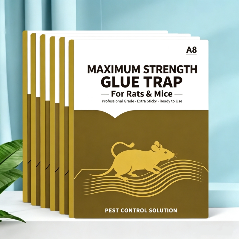 Heavy-Duty Rat Glue Trap - Strong Adhesive Rodent Control