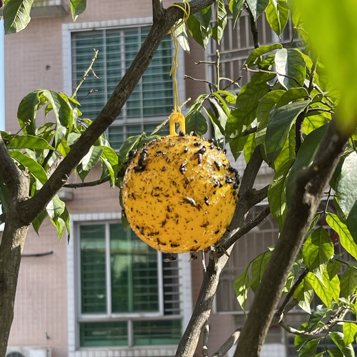 Yellow sticky ball