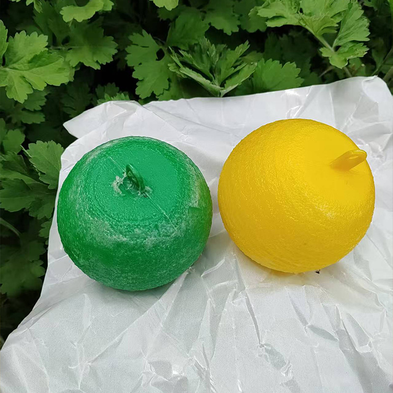 Orchard colored sticky insect balls