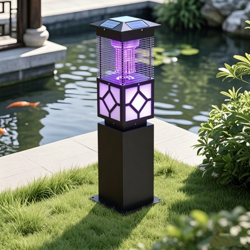 New Chinese Style Solar Mosquito Killer Landscape Lamp PZ-2506
