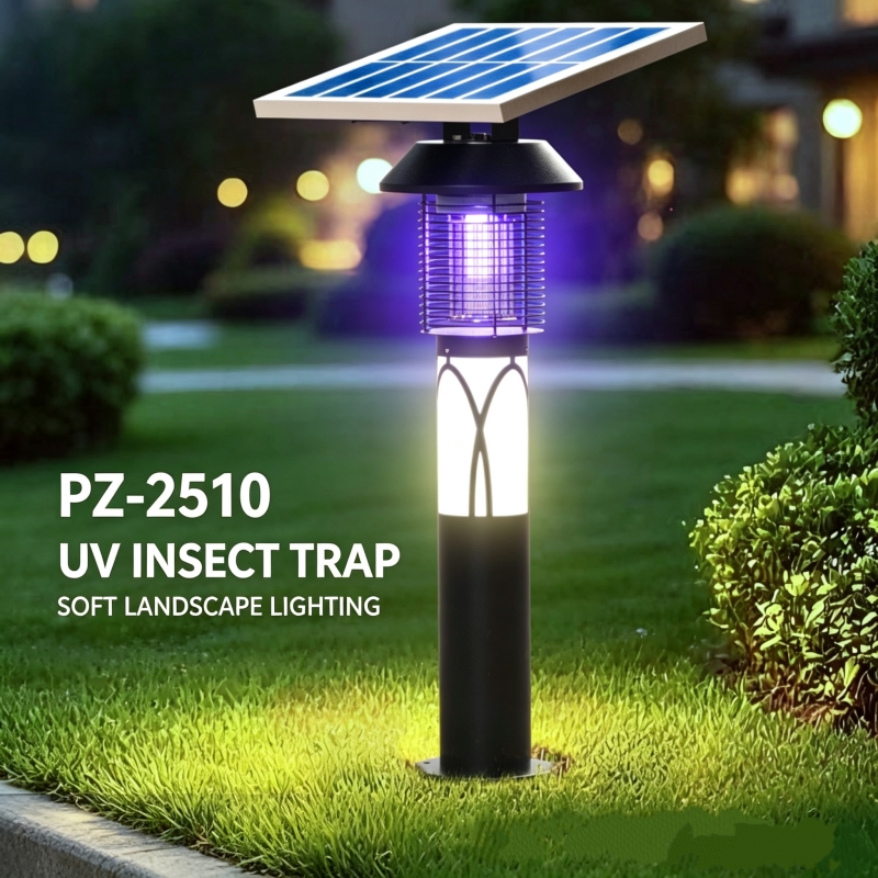 Solar Lawn Mosquito Killer & Landscape Light PZ-2510