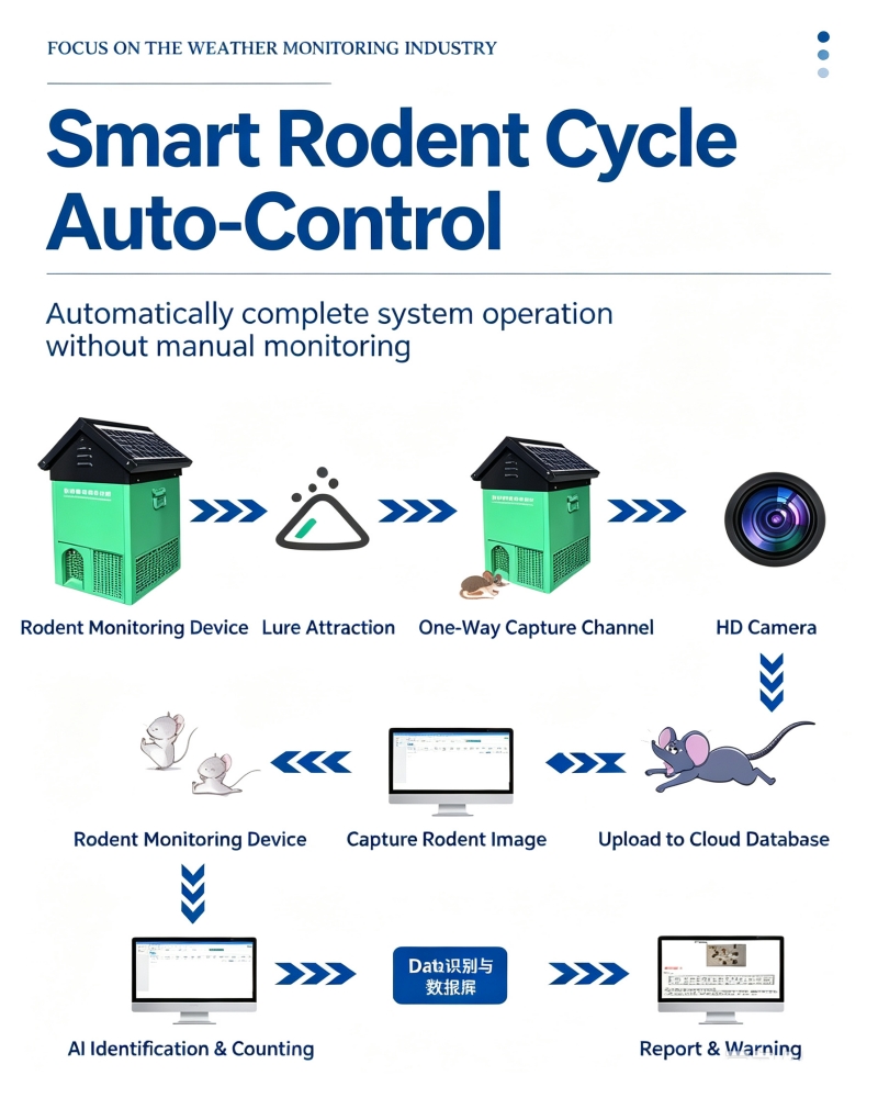Smart rodent monitoring system installation demonstration
