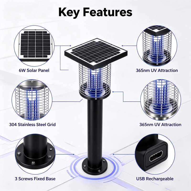 solar electric mosquito trap 050c real case 2