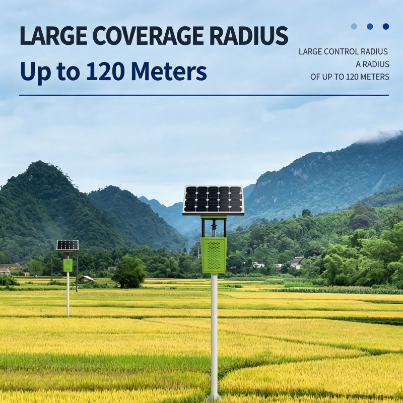 Solar Wind Suction Insect Killer Lamp for farmland and orchards